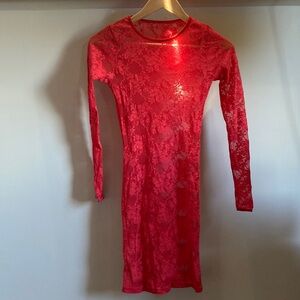 Tight Ref Lace Dress, By American Apparel. Size S.